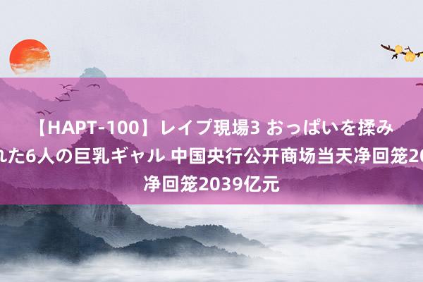 【HAPT-100】レイプ現場3 おっぱいを揉みしだかれた6人の巨乳ギャル 中国央行公开商场当天净回笼2039亿元