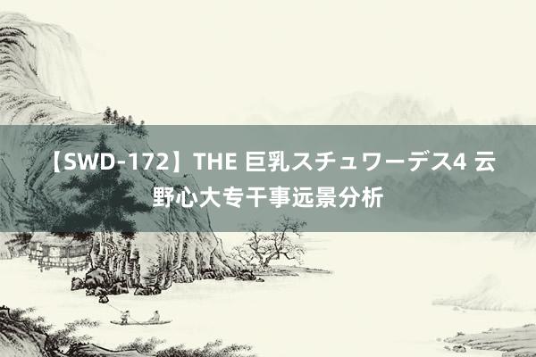 【SWD-172】THE 巨乳スチュワーデス4 云野心大专干事远景分析