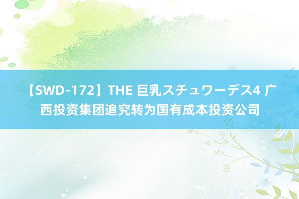 【SWD-172】THE 巨乳スチュワーデス4 广西投资集团追究转为国有成本投资公司