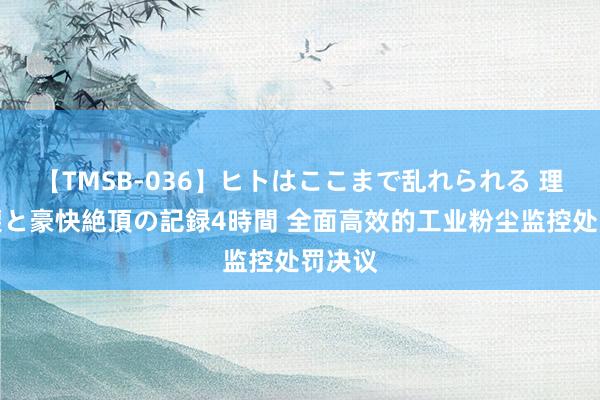 【TMSB-036】ヒトはここまで乱れられる 理性崩壊と豪快絶頂の記録4時間 全面高效的工业粉尘监控处罚决议